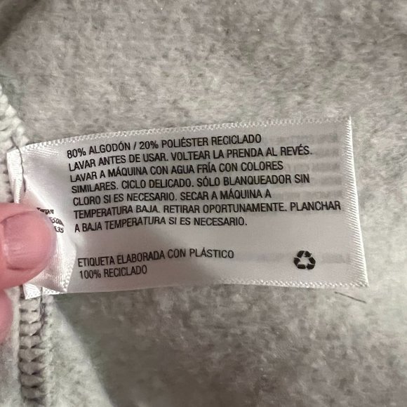 Art Class Girl's Fleece Raw Edge Boxy Hoodie - Picture 5 of 6